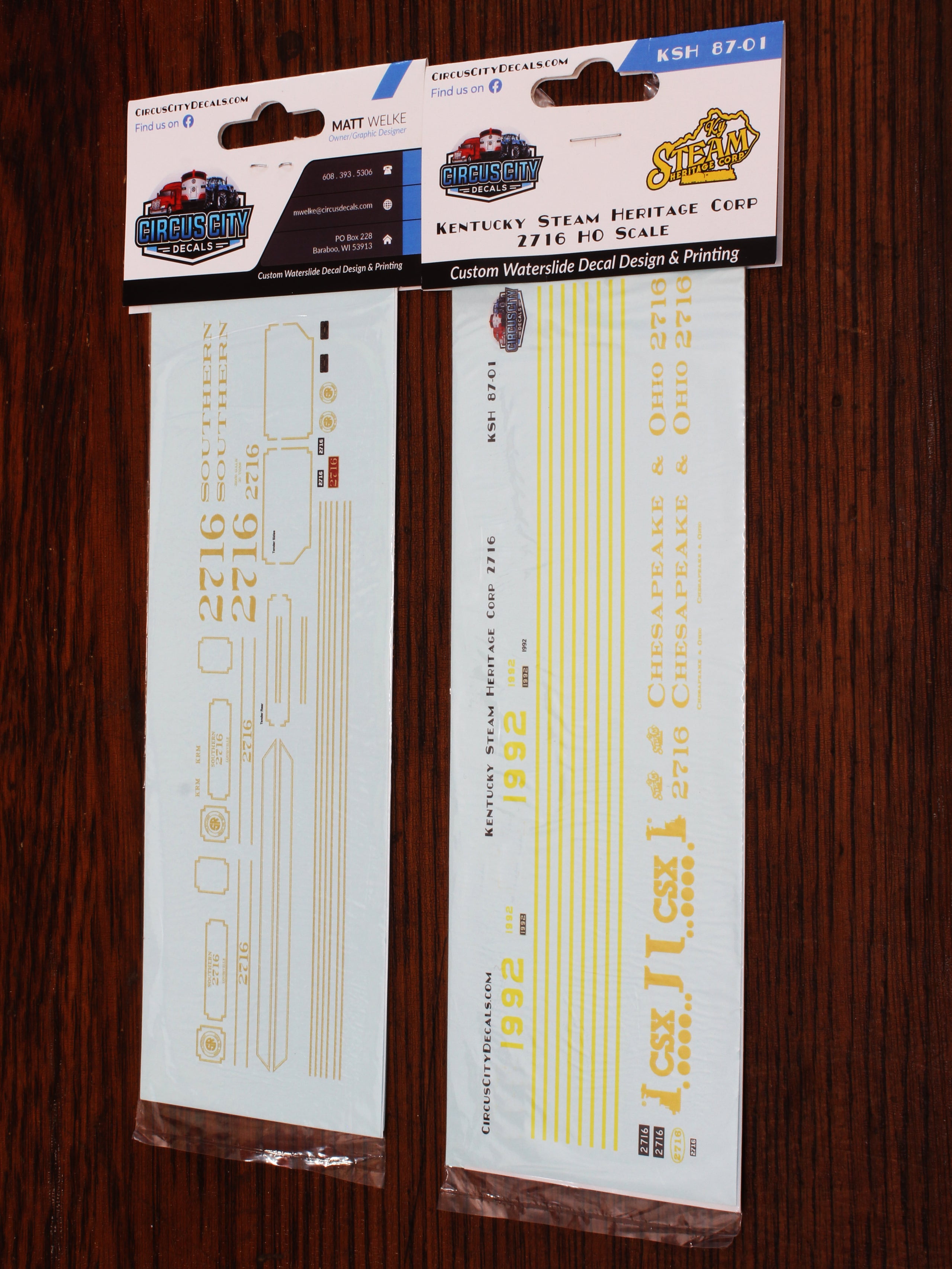 Ho cheap train decals